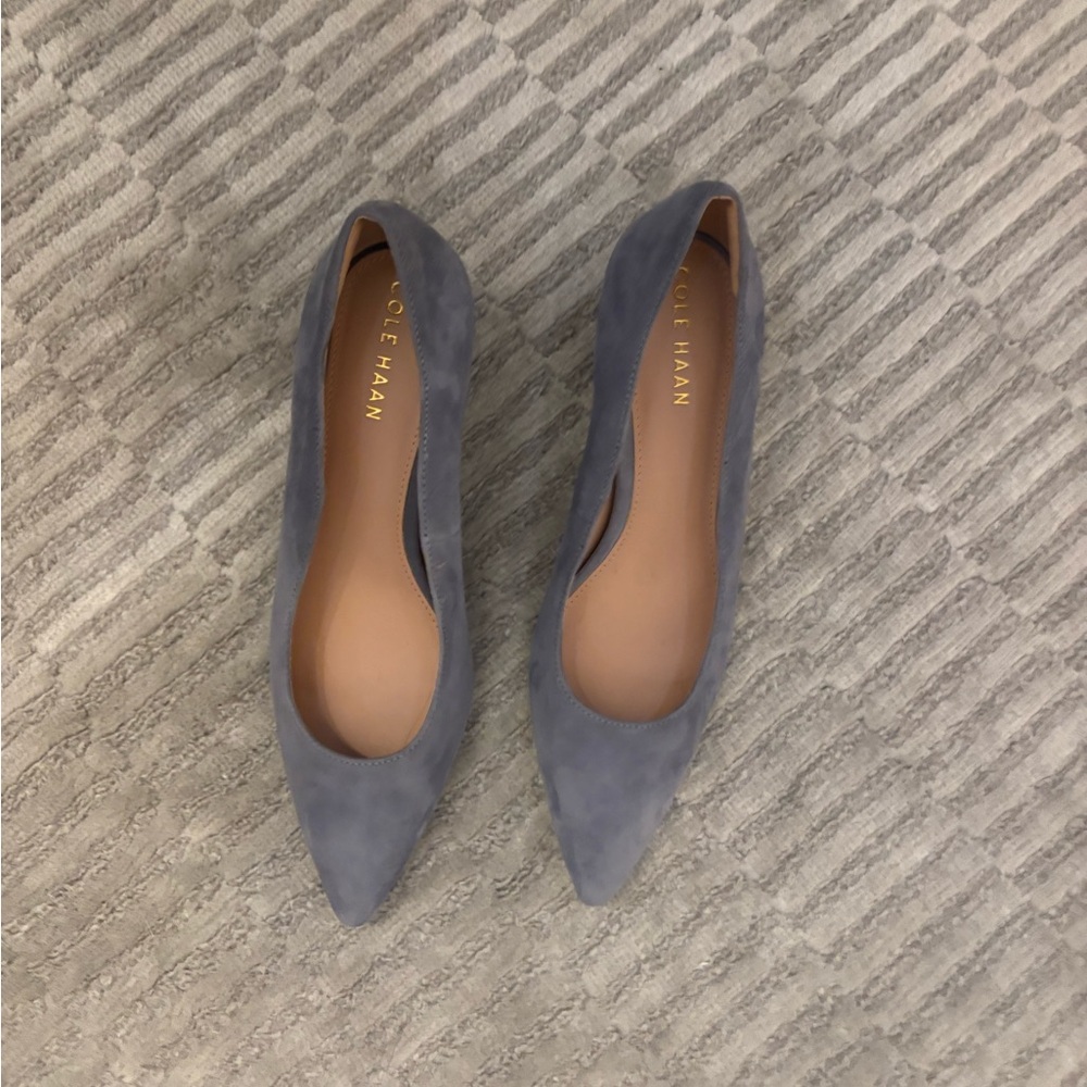 Cole Haan Women's Slate Blue Flats